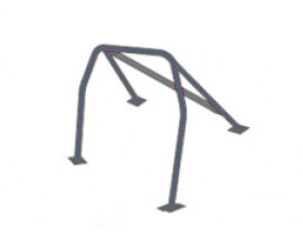 Cusco 289 270 D20 Steel Roll Cage 5 Point Safety21 for R35 GTR